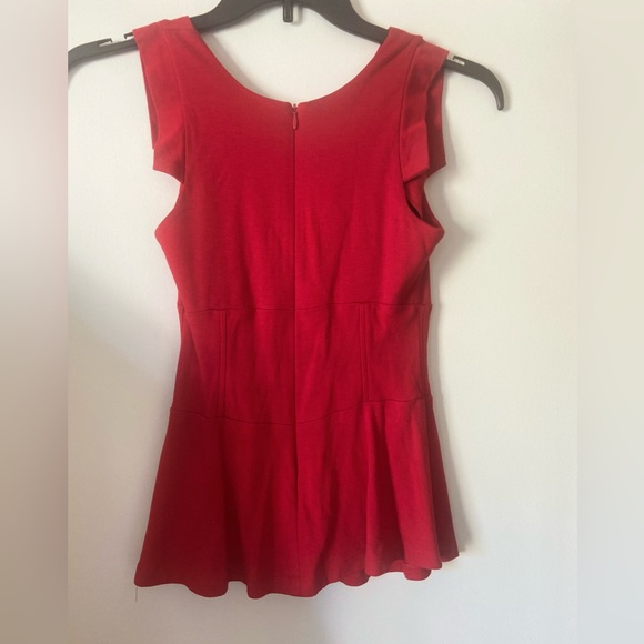 Asymmetrical Red top - Picture 3 of 6